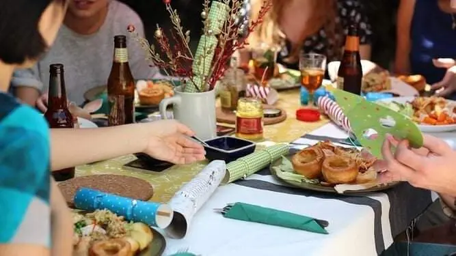 Una familia se cita y cena en A&ntilde;o Nuevo. RRSS