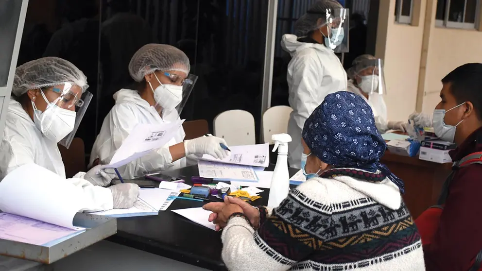 Un centro de salud en el municipio de Cochabamba. ARCHIVO