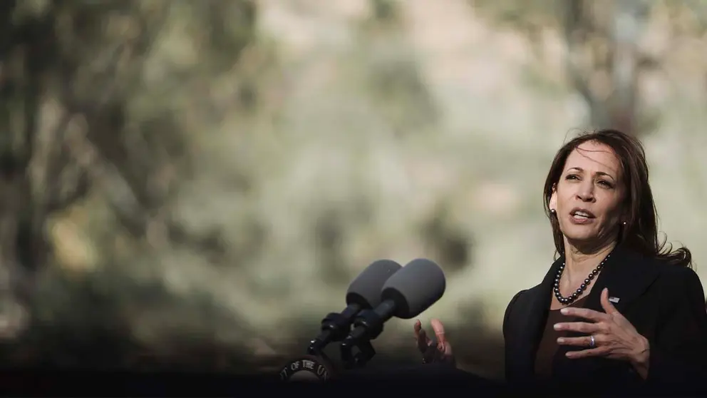 La vicepresidenta de EEUU, Kamala Harris, en una imagen de archivo EFE