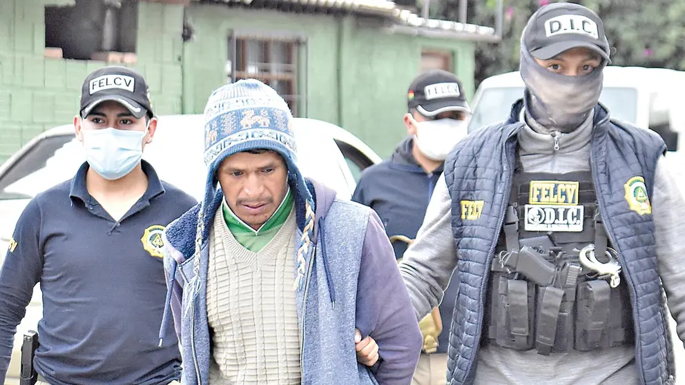 Pedro Muñoz Peña, feminicida de Damiana L.H., fue sentenciado a 30 años de cárcel en El Abra, Cochabamba. NOÉ PORTUGAL