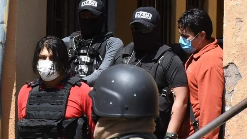 El expolic&iacute;a Adan Boris Mina fue aprehendido en agosto de 2020. DICO SOL&Iacute;S