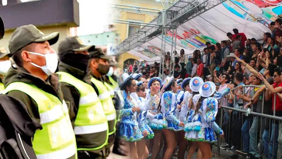Polic&iacute;a desplegar&aacute; 1.700 efectivos para controles durante Carnaval de Oruro