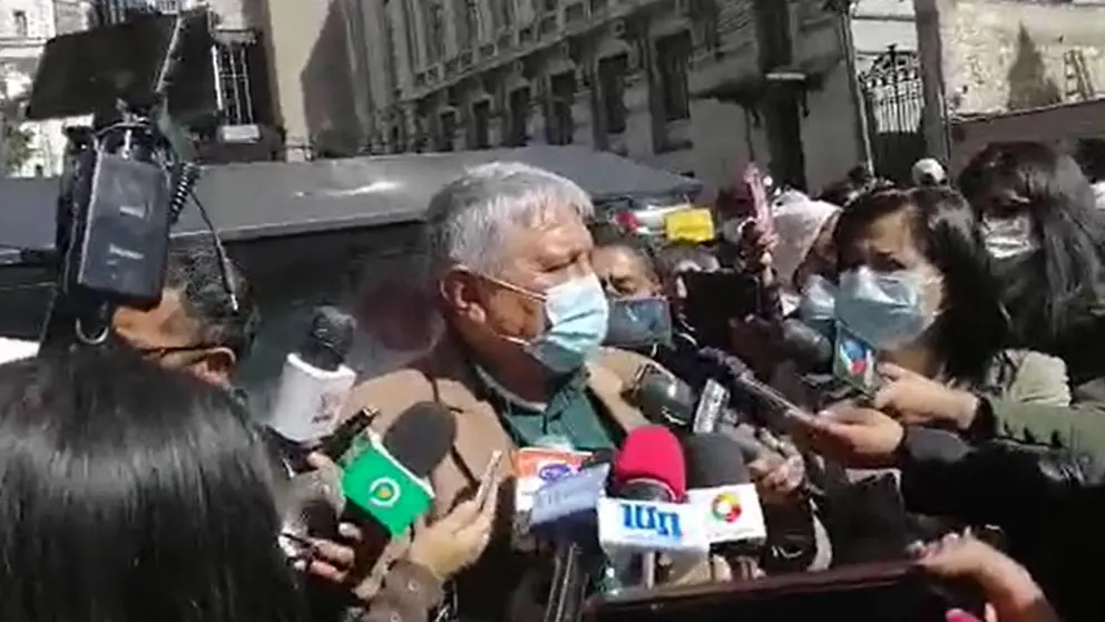 El alcalde de La Paz, Iván Arias. ERBOL