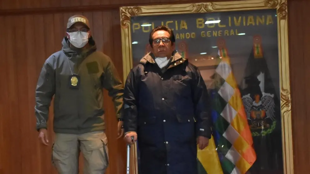 El Ministerio de Gobierno presenta  El Killer en La Paz. APG