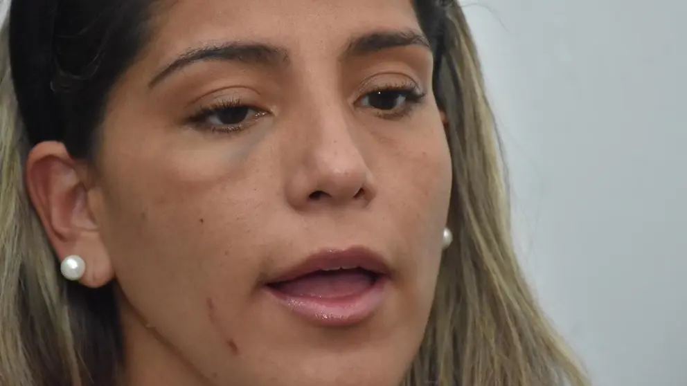 La hija de Jeanine &Aacute;&ntilde;ez, Carolina Ribera.