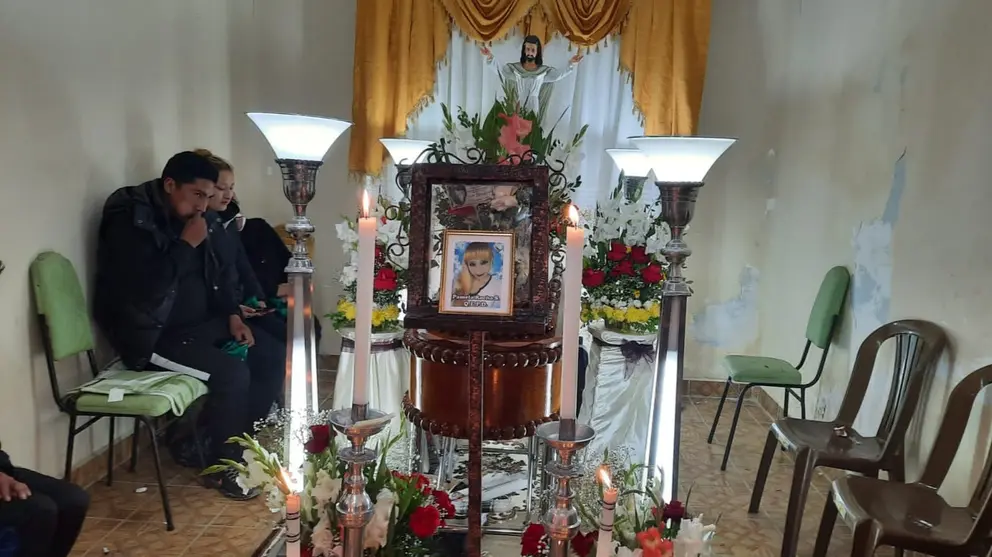 Velan el cuerpo de Pamela R.S., v&iacute;ctima de feminicidio.        VOCES LIBRES