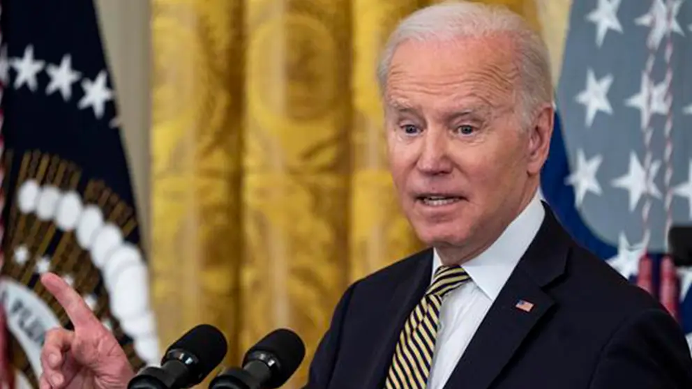 Joe Biden sobre Ucrania. EFE