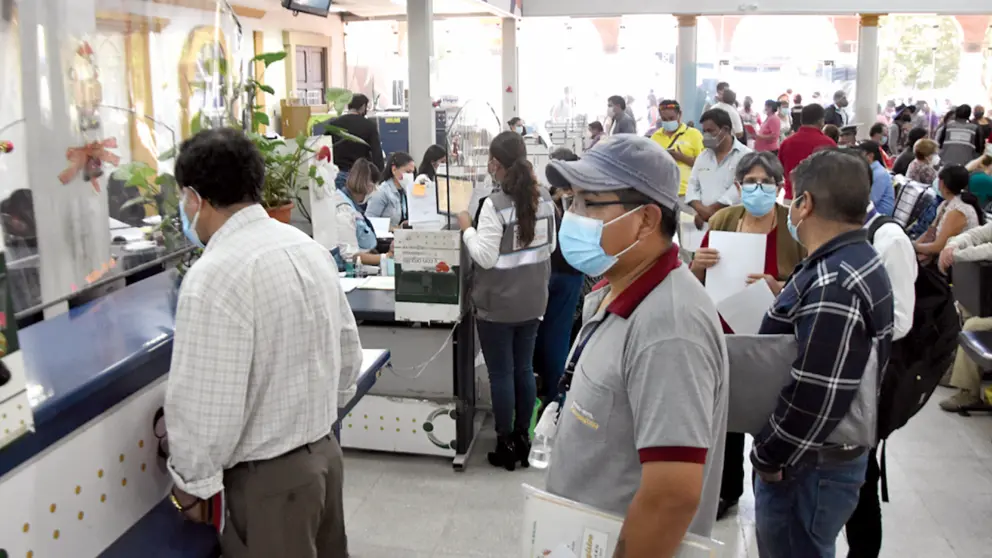 \Instalaciones de la Unidad de Recaudaciones.