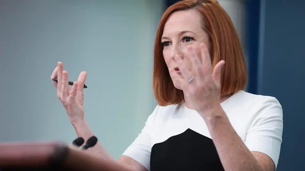 La portavoz de la Casa Blanca, Jen Psaki, EFE