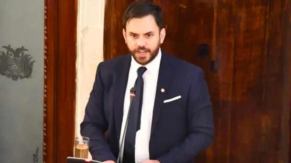 Del Castillo en una anterior interpelación. MINISTERIO DE GOBIERNO