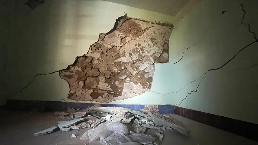 El interior de la casa de la familia Pinto en Alto universitario. ALEJANDRO ORELLANA