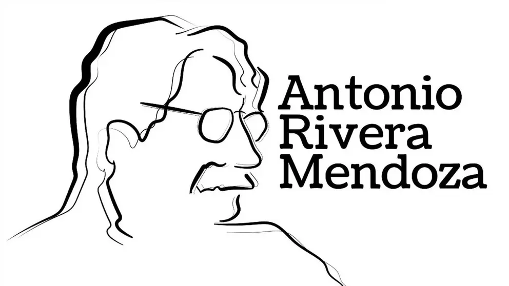 Caricatura del periodista y escritor Antonio Rivera, creada por el evento. LA TROJE