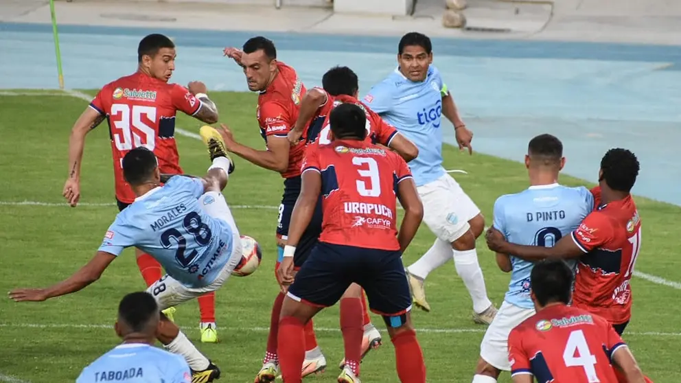 Incidencias del partido entre Aurora y Universitario. Dico Sol&iacute;s