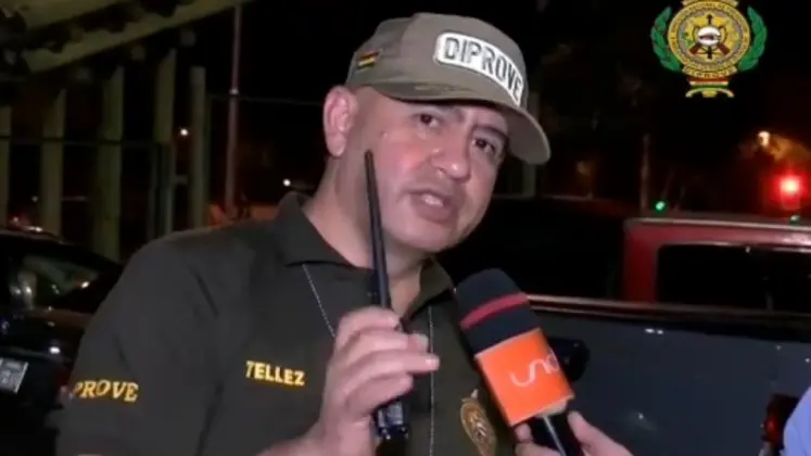 El exsubdirector de Diprove de Santa Cruz Rolando T&eacute;llez. CAPTURA FIDES.