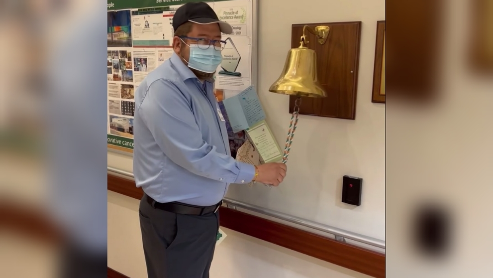 El empresario y pol&iacute;tico Samuel Doria Medina anuncia la culminaci&oacute;n de radioterapia. CAPTURA DE VIDEO