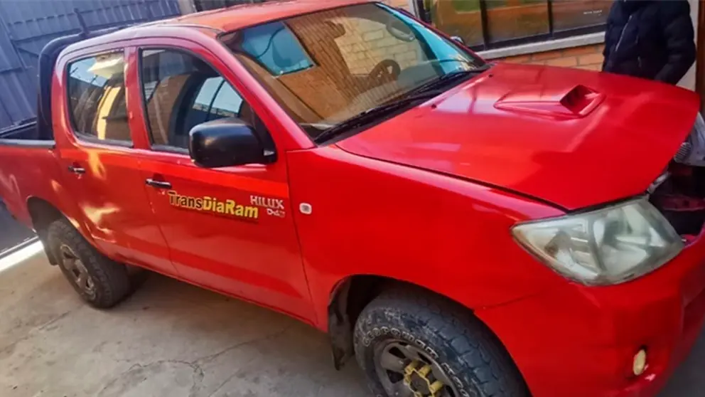 Veh&iacute;culo robado. ERBOL