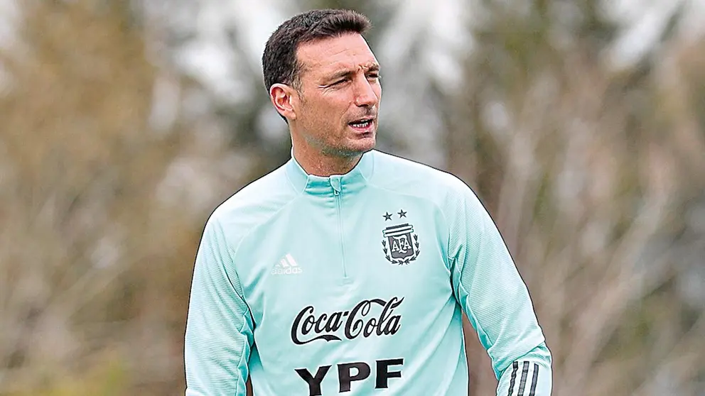 Lionel Scaloni, técnico de Argentina. ARCHIVO