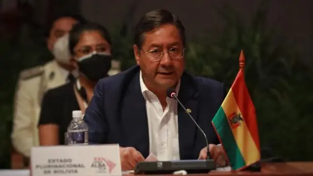 El presidente Luis Arce, en La Habana.
