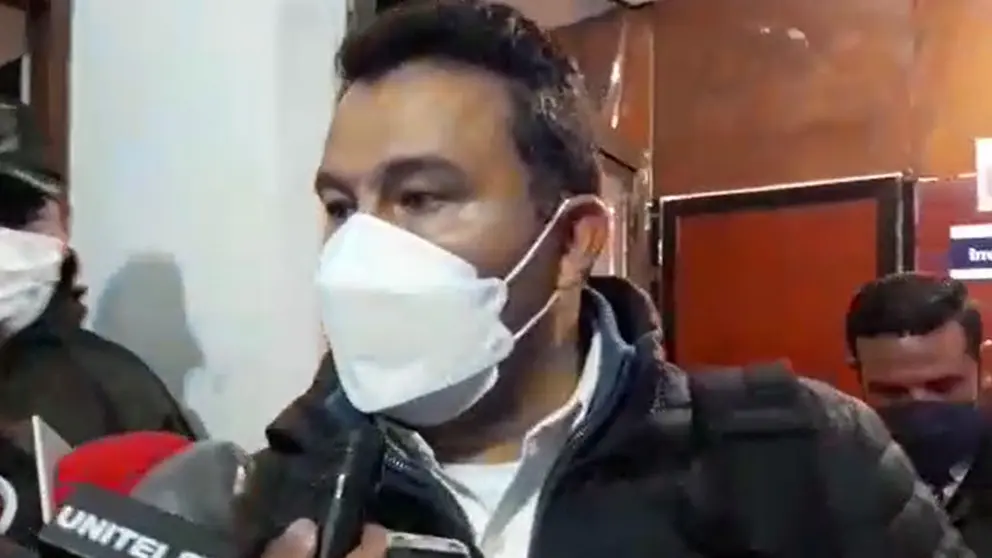 Exdirectivo del Comité Ejecutivo de la  Universidad Boliviana (CEUB) Rodrigo Rodríguez. ERBOL