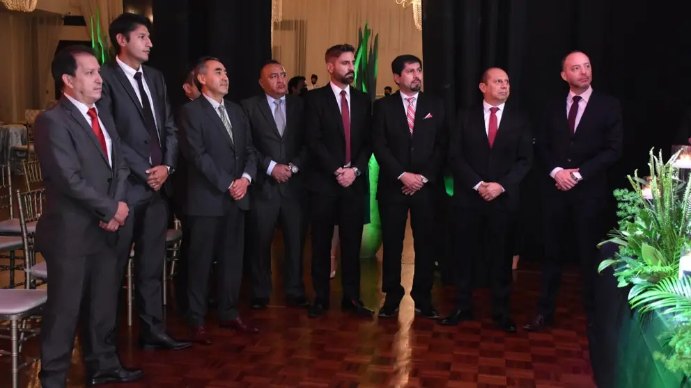 El nuevo directorio de Asoban Cochabamba, con NO&Eacute; PORTUGAL