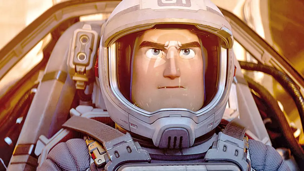 Fotograma de la cinta animada &ldquo;Lightyear&rdquo;. PIXAR