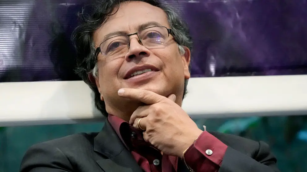 El virtual ganador de las elecciones presidenciales en Colombia, Gustavo Petro.      EFE
