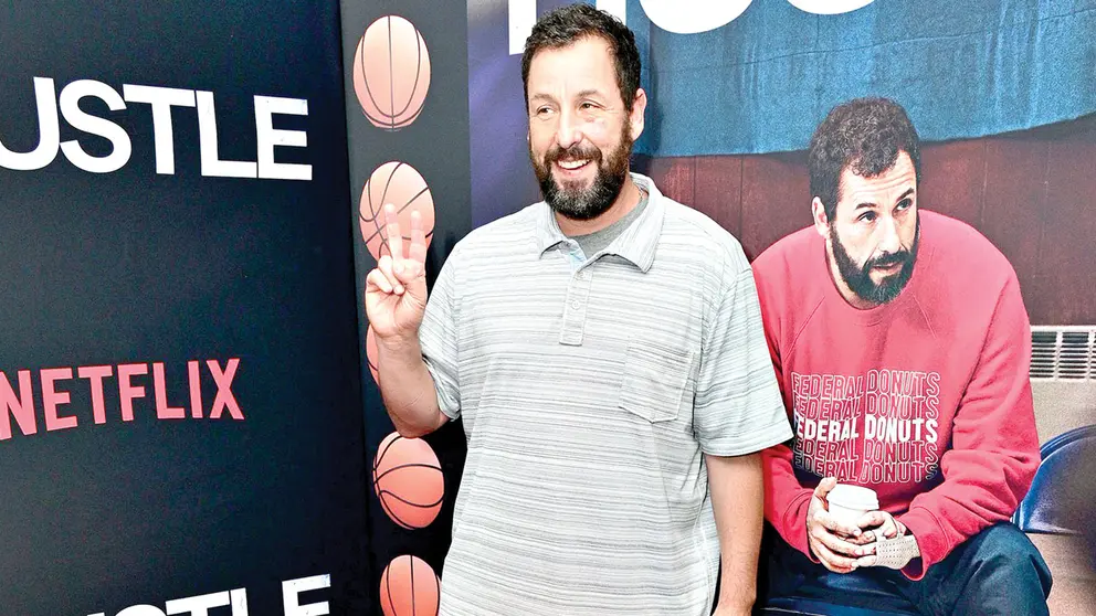 Adam Sandler, durante una proyección de &lsquo;Garra&rsquo; en Filafelfia,  el pasado 7 de junio. LISA LAKE-GETTY IMAGES para NETFLIX