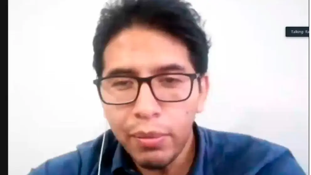 Ra&uacute;l Copana, m&eacute;dico intensivista. 