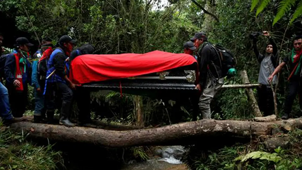 Muertes en Colombia. EFE