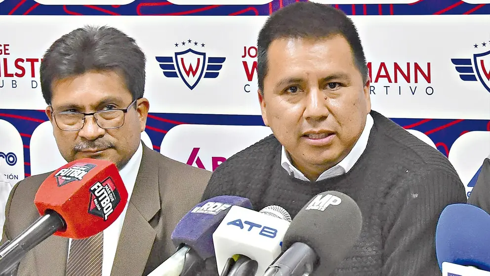 Gary Soria (d), candidato a presidente del Rojo. ARCHIVO