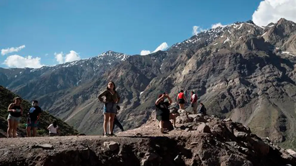 Sobre turismo en Chile. EFE