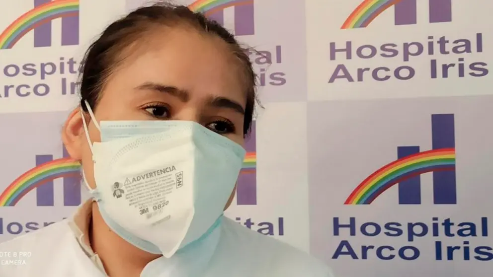Directora del hospital Arco Iris en el cual el cocalero Cota se recupera lentamente. URGENTE.BO