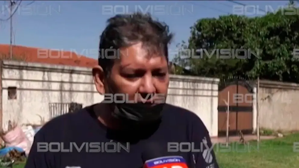 Wilmer N. en una entrevista con la red Bolivisi&oacute;n de Santa Cruz. Captura Bolivisi&oacute;n