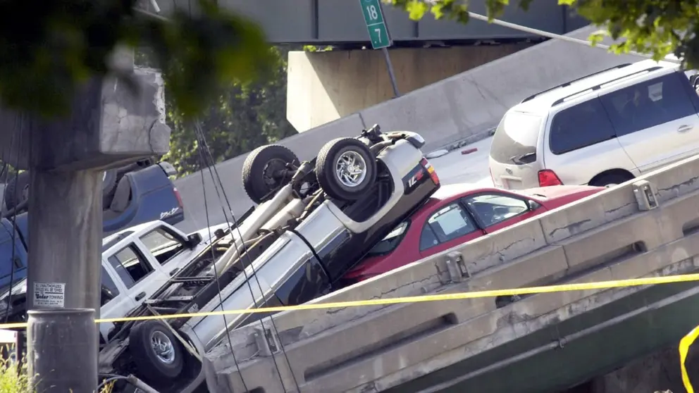 Foto referencial de un accidente de tr&aacute;nsito. EFE