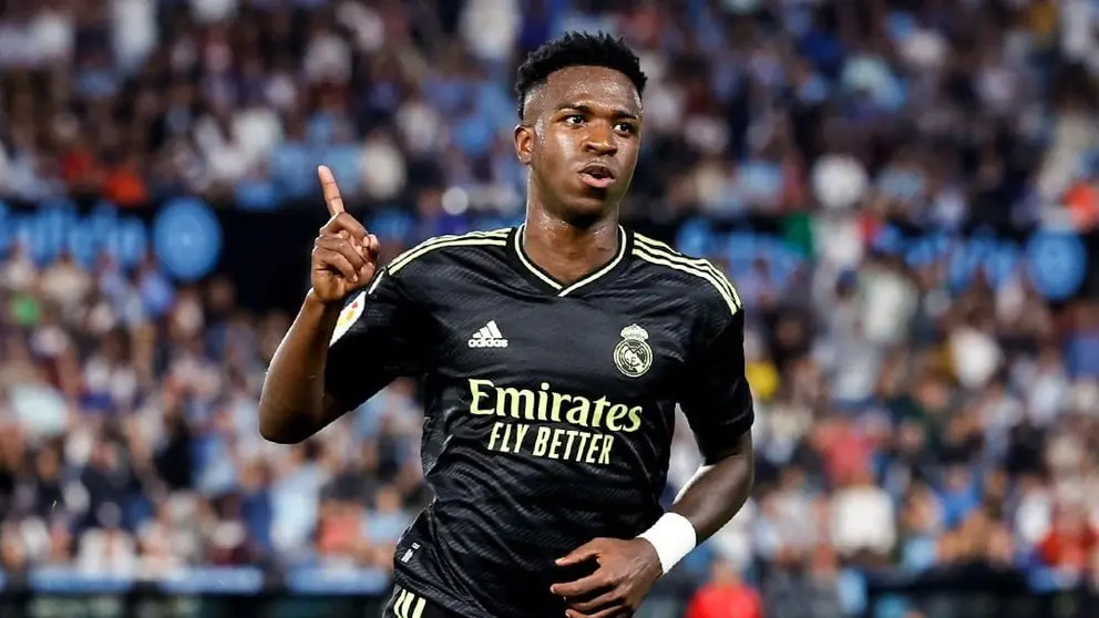 Vinicius celebra una conquista con la Casa Blanca. Instagram Real Madrid.
