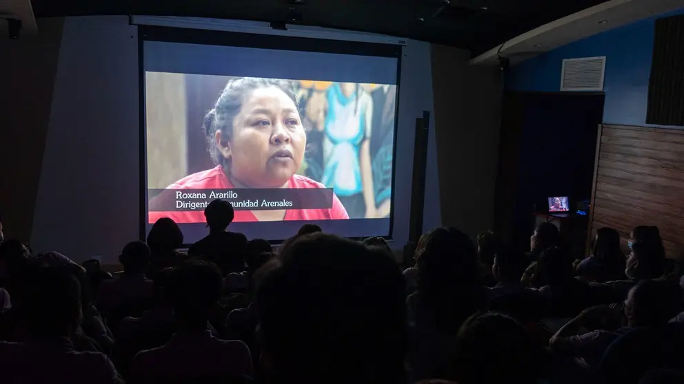 Una proyecci&oacute;n del Festival de Cine Bajo Nuestra Piel.   AF