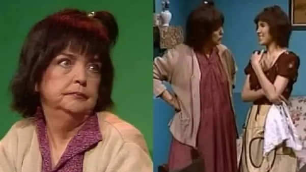 La actriz mexicana Anabel Guti&eacute;rrrez (i), en su papel de "Do&ntilde;a RPP