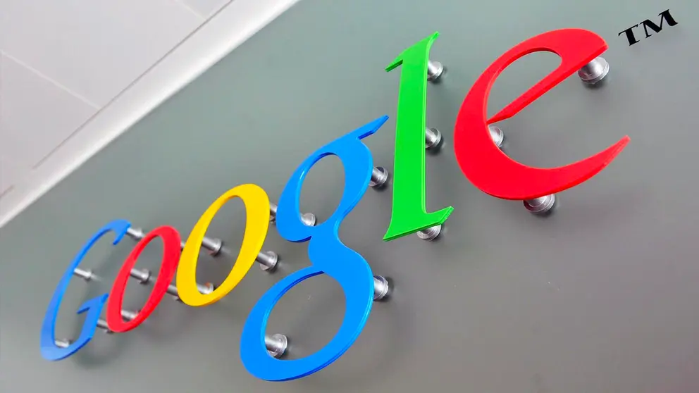 Fotografía de archivo del logo de Google. EFE