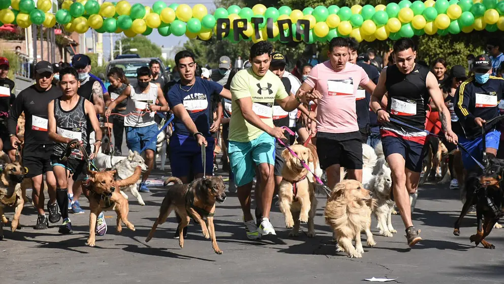 Punto de partida de la Perrot&oacute;n en el parque Lincoln./ DICO SOL&Iacute;S