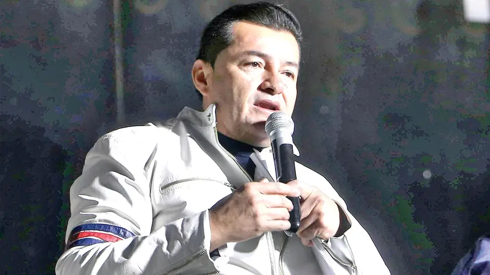 El alcalde de Santa Cruz de la Sierra, Jhonny Fern&aacute;ndez. APG