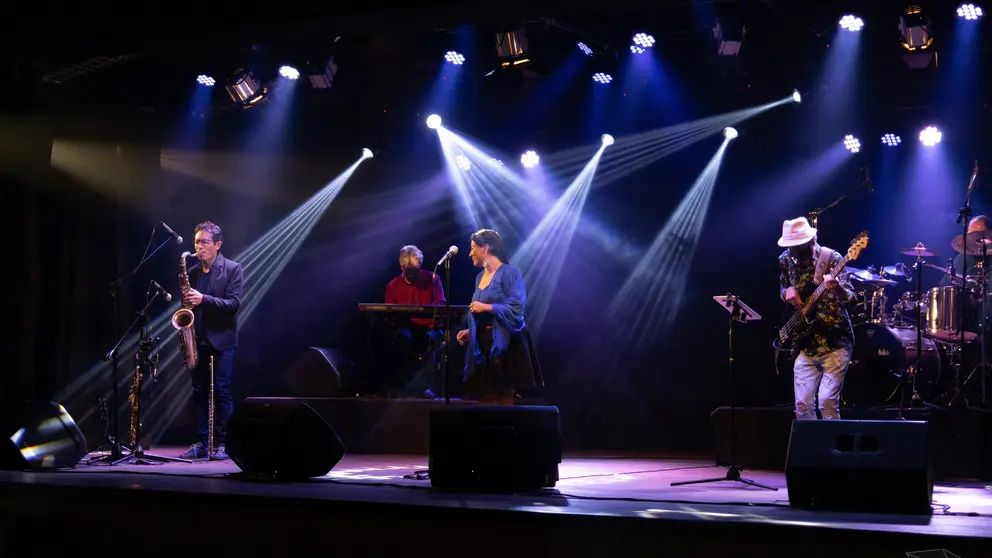 La banda Aymuray que se presenta esta noche.    FESTIJAZZ