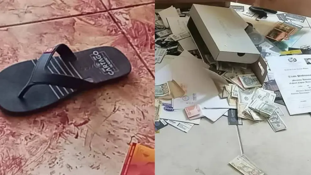 Im&aacute;genes del robo extremadamente violento que sufri&oacute; una ferreter&iacute;a, en Sacaba.