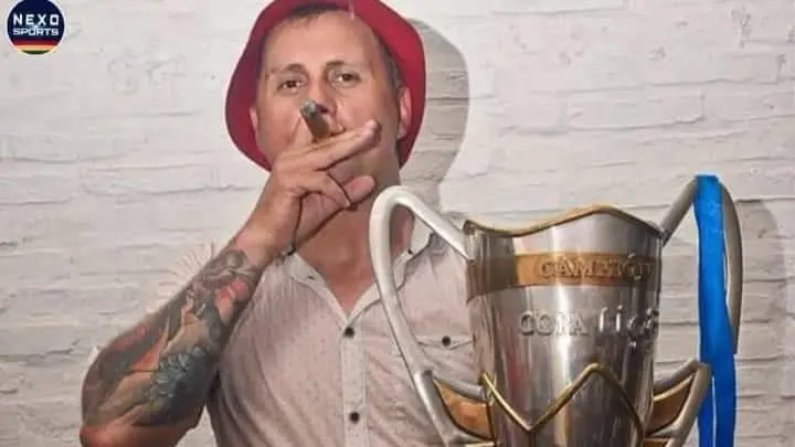 Marcelo Robledo, ext&eacute;cnico de Independiente Petrolero. NEXO SPORTS