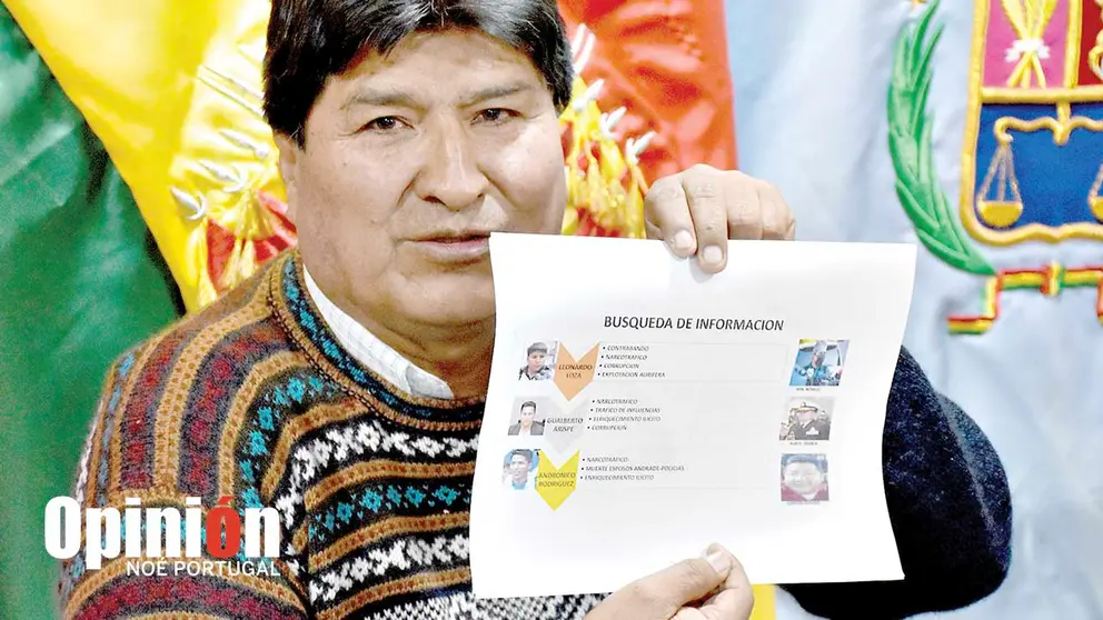 El expresidente Evo Morales habla del supuesto "Plan Negro" en su contra. NO&Eacute; PORTUGAL
