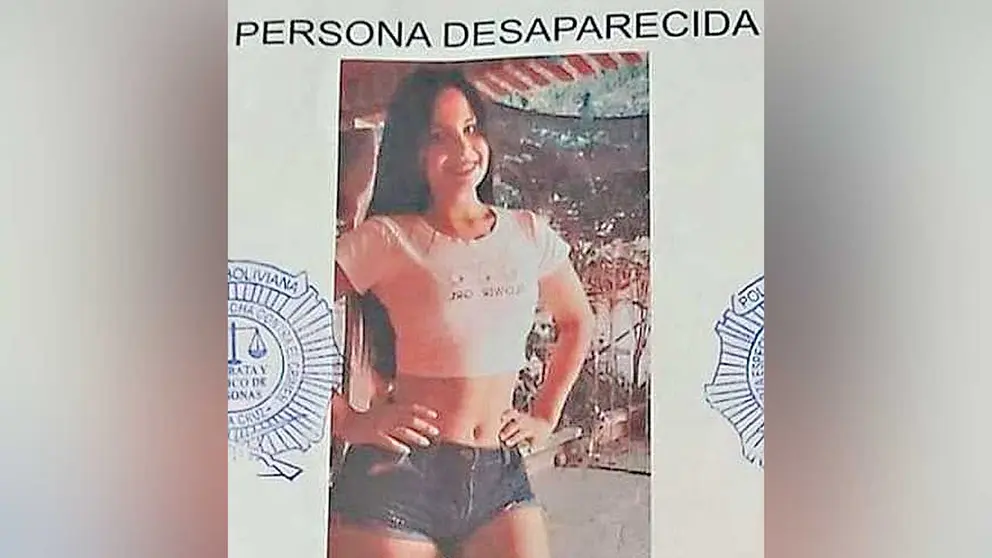 Viviana Ojeda, joven embarazada hallada sin vida en Santa Cruz. POLICÍA