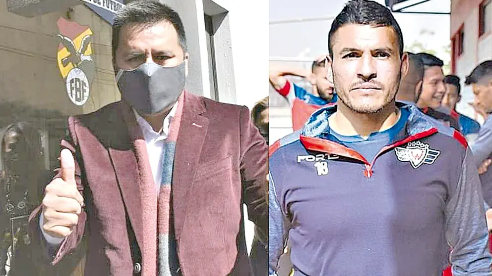 Gary Soria (i) y Cristian Ch&aacute;vez (d), enfrentados en Wilster. OPINI&Oacute;N