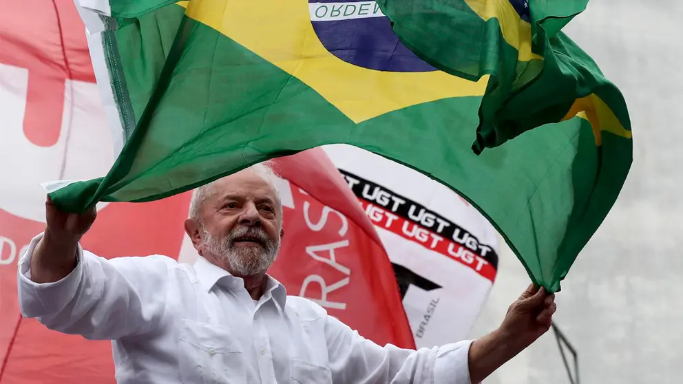 El expresidente de Brasil y actual candidato a la presidencia, Luiz Inácio Lula da Silva. EFE