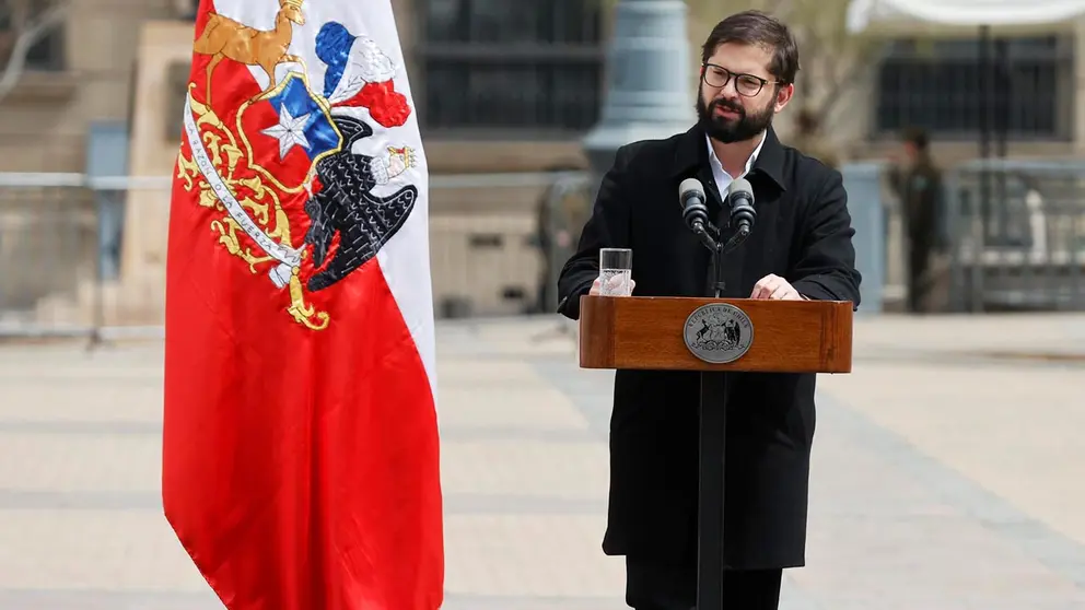 Fotografía de archivo del presidente de Chile, Gabriel Boric. EFE