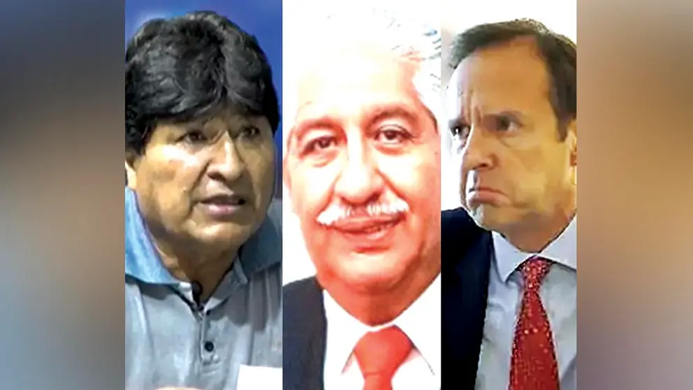 Morales confundió al académico Jorge Quiroga con Jorge Tuto Quiroga, según la Vicepresidencia. ERBOL