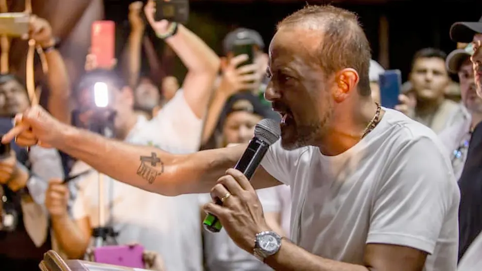 Luis Fernando Camacho, gobernador de Santa Cruz. RRSS